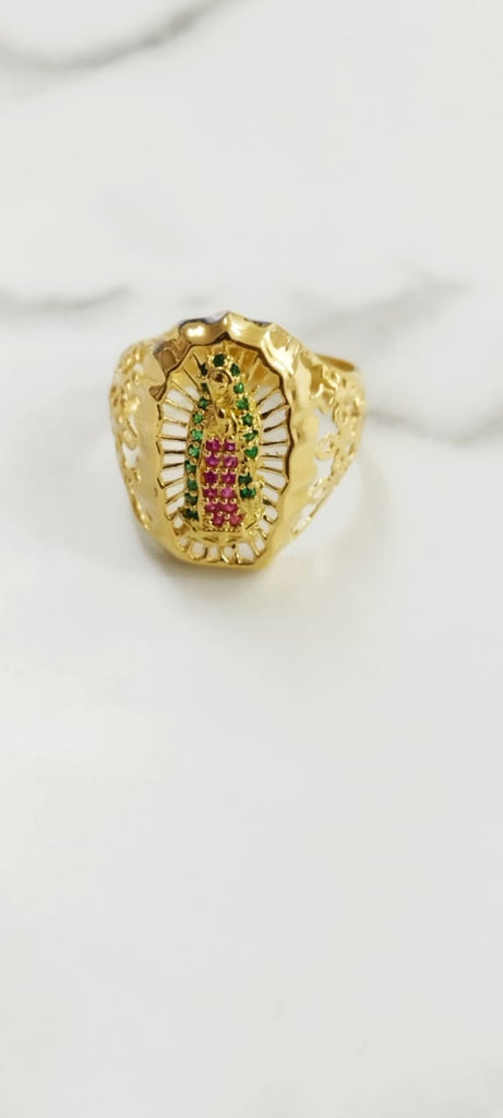 Anillo guadalupe T7 1/2 4.05gr ID: 1552