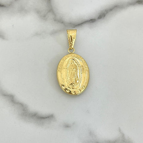 Dije virgen de Guadalupe 2.5cm / 0.99/gr ID: 2883