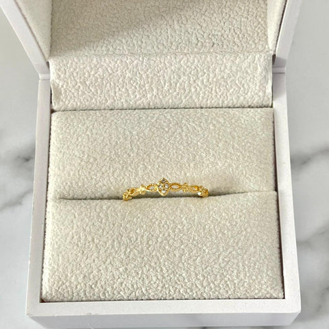 Anillo Rombo Circón Blanco T6 1/4 /1.13/gr ID: 3086