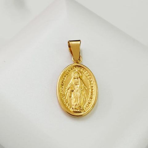 Dije Virgen Milagrosa 2.5cm /0.9/gr ID: 2278