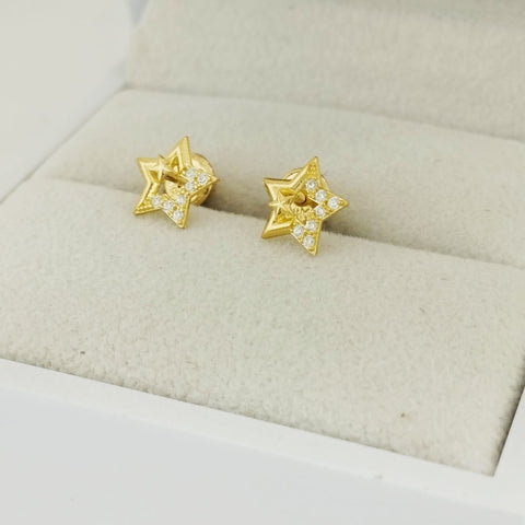 Topo Estrella Circon Blanco 8mm /0.9/gr ID: 2744