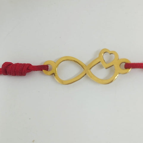 Herraje Infinito Con Corazon 4.2cm /0.45/gr ID: 2373