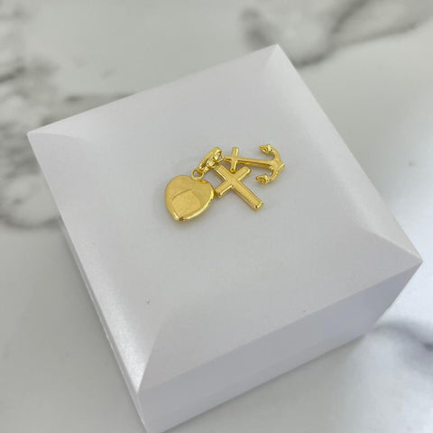 Dije Tres Gracias 1.7cm /1.05/gr ID: 2959