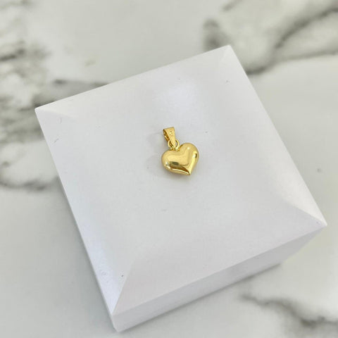 Dije Corazón inflado / 0.6 / gr ID: 2963