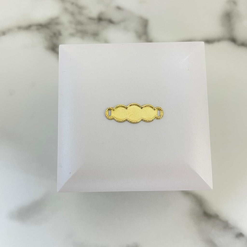 Herraje placa nube 2.2cm / 0.56 / gr ID: 2980