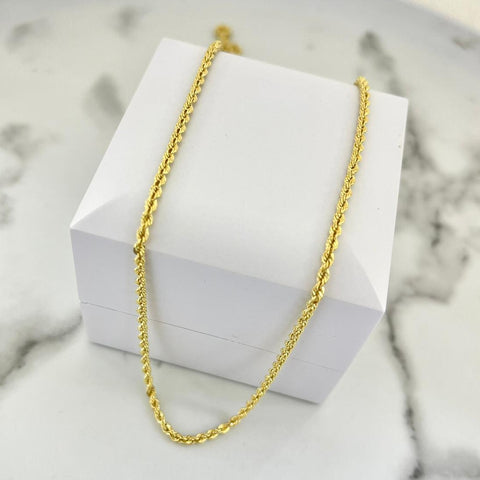 Cadena Lazo 60cm +2 /3.90/gr ID: 2997