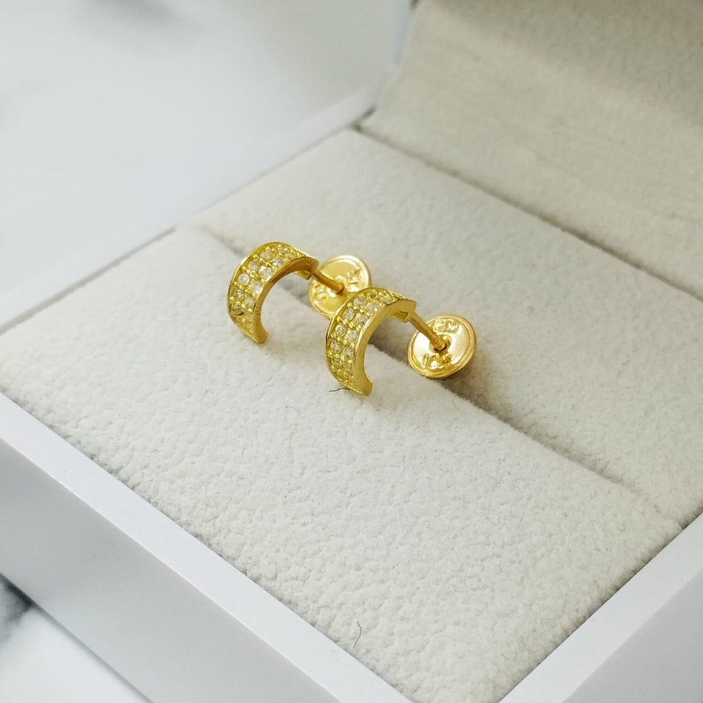 Topo Candonga Con Circon Blanco 0.8mm /1.08/gr ID: 2984