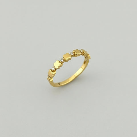 Anillo Mini Treboles T6 /1.35 /gr ID: 3002