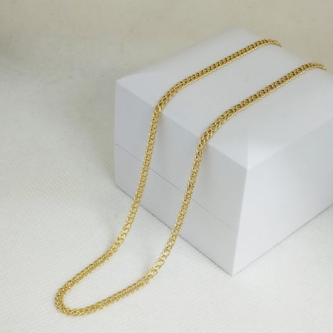 Cadena Cubana Doble 60cm 3.5mm /4.4/gr ID: 3064