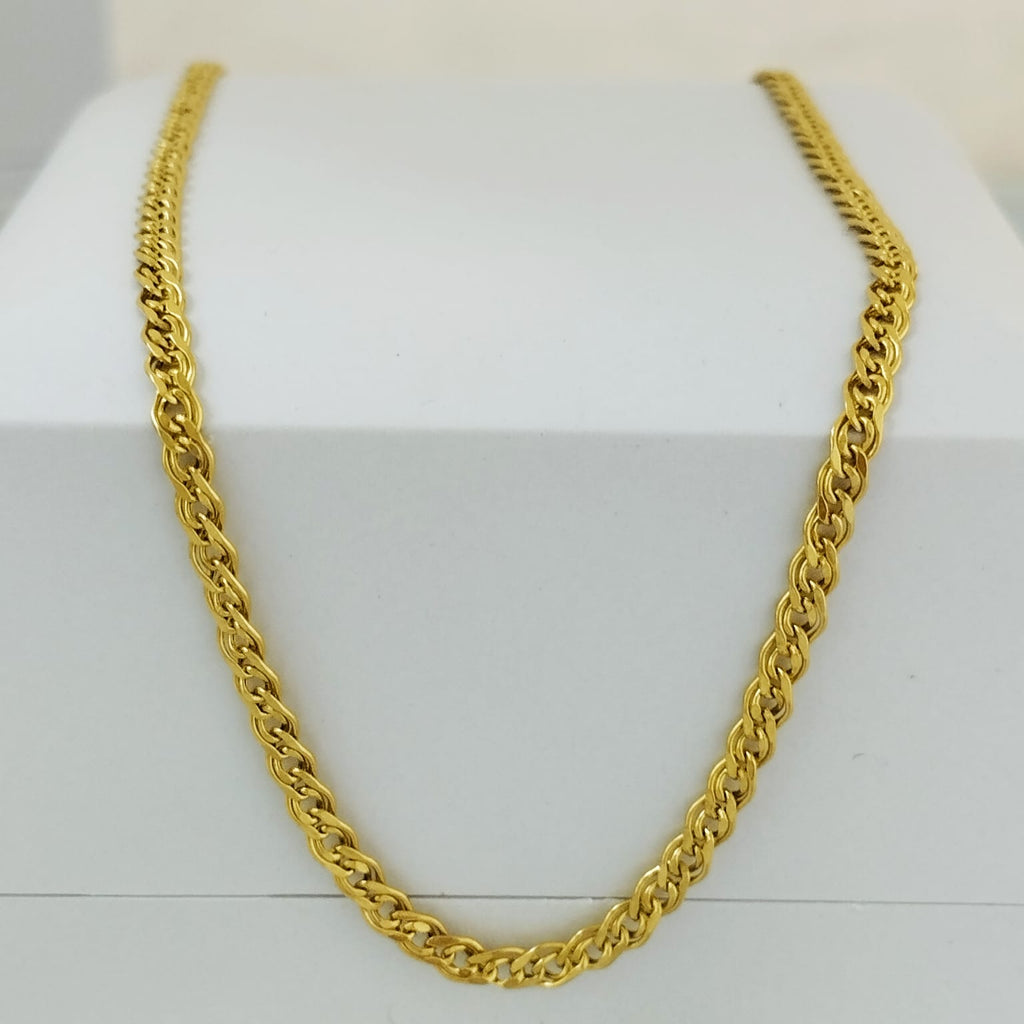 Cadena Cubana Doble 50cm /2.62/gr ID: 3133