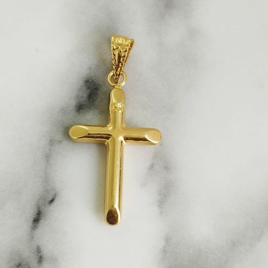 Dije Cruz lisa 2.7cm / 0.60 /gr ID: 3068