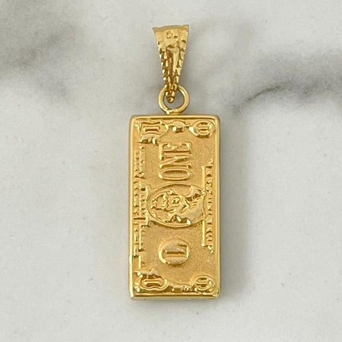 Dije Dolar 2.4cm / 0.93 /gr ID: 2670