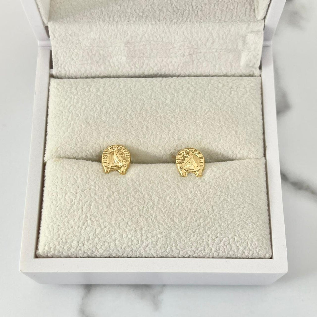 Topo herradura y caballo 7mm 0.71/gr ID: 3222