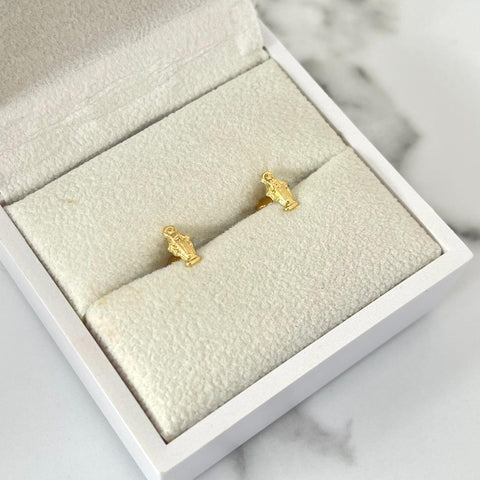 Topo virgen Milagrosa silueta 8mm 0.55/gr ID: 3204