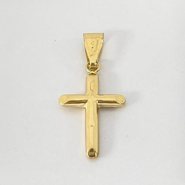 Dije Cruz Lisa 3.5cm /0.89/gr ID: 3226