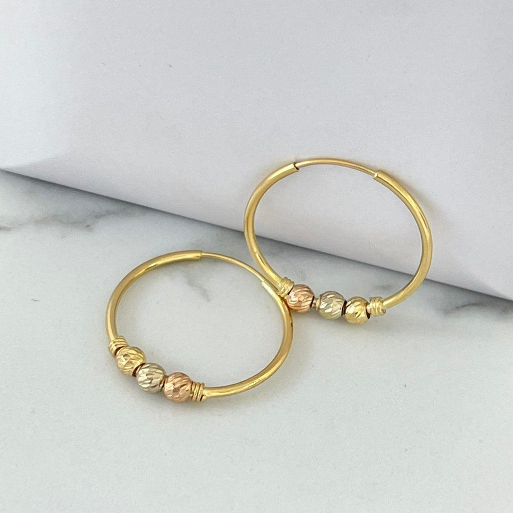 Candonga Imperdible Tres Oros 2cm /1.17/gr ID: 3246