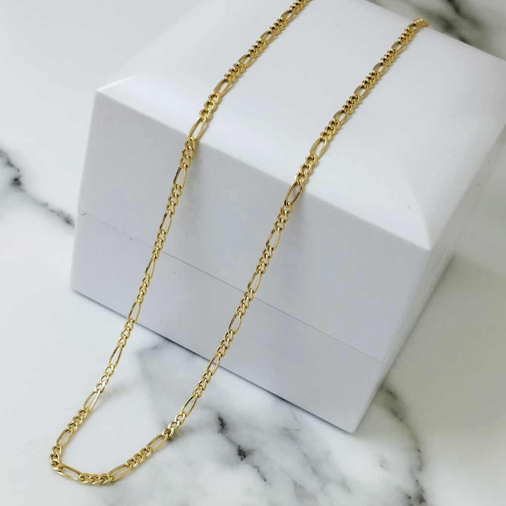 Cadena 3x1 - Figaro 45cm /1.6/gr ID: 3268