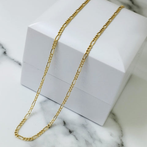 Cadena 3x1 - Figaro 45cm /1.6/gr ID: 3268