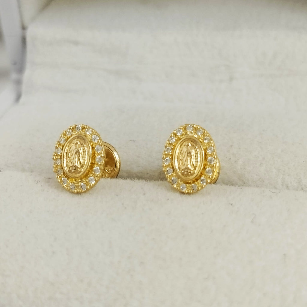 Topo Virgen Guadalupe Borde Chispa 8mm /1/gr ID: 580