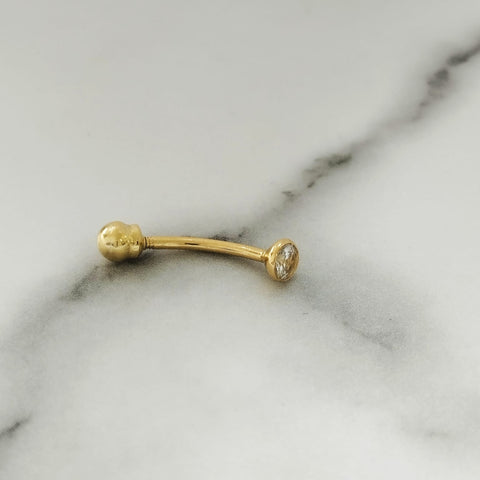 Piercing Tipo Chispa y Balin 1cm ID: 663