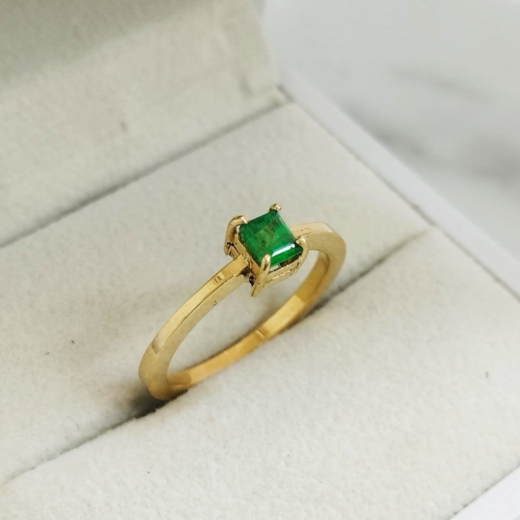 Anillo Esmeralda 40pts T6 3.06gr ID: 724