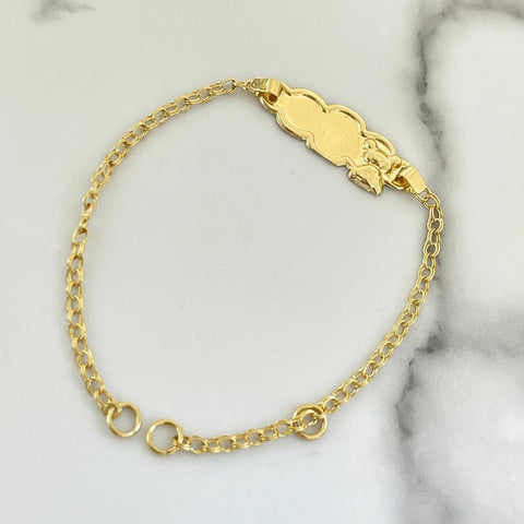 Pulso bebe con placa Oso 15cm /1.91/gr ID: 697