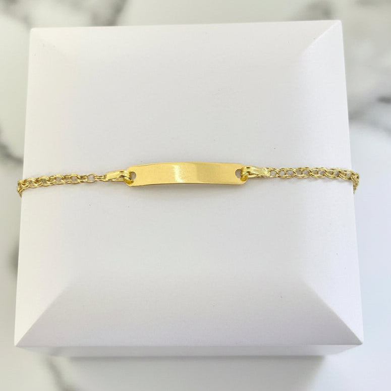 Pulso bebe Rolon con placa 15cm /1.3/gr ID: 698