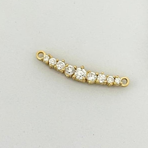 Herraje Diamante Lineal 2cm 0.65gr ID: 730