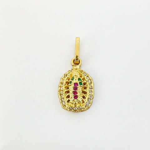 Dije Guadalupe Circon Colores 2cm /1.97/gr ID: 714