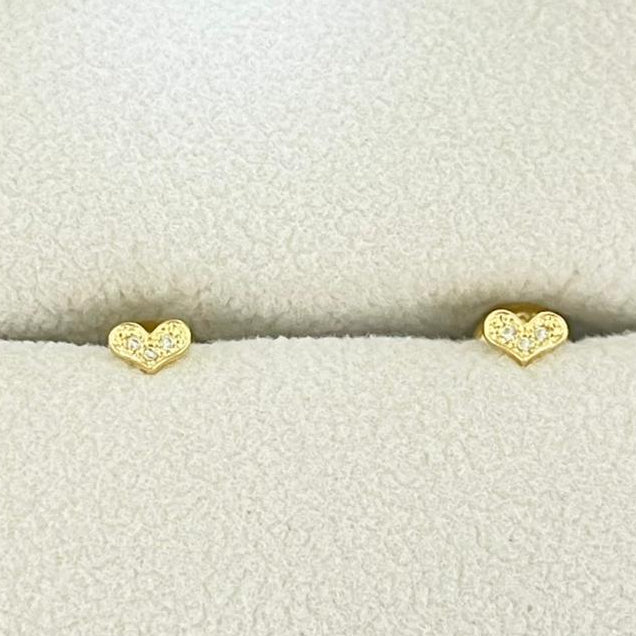 Topo Corazon Circon Blanco 4mm /0.49/gr ID: 743