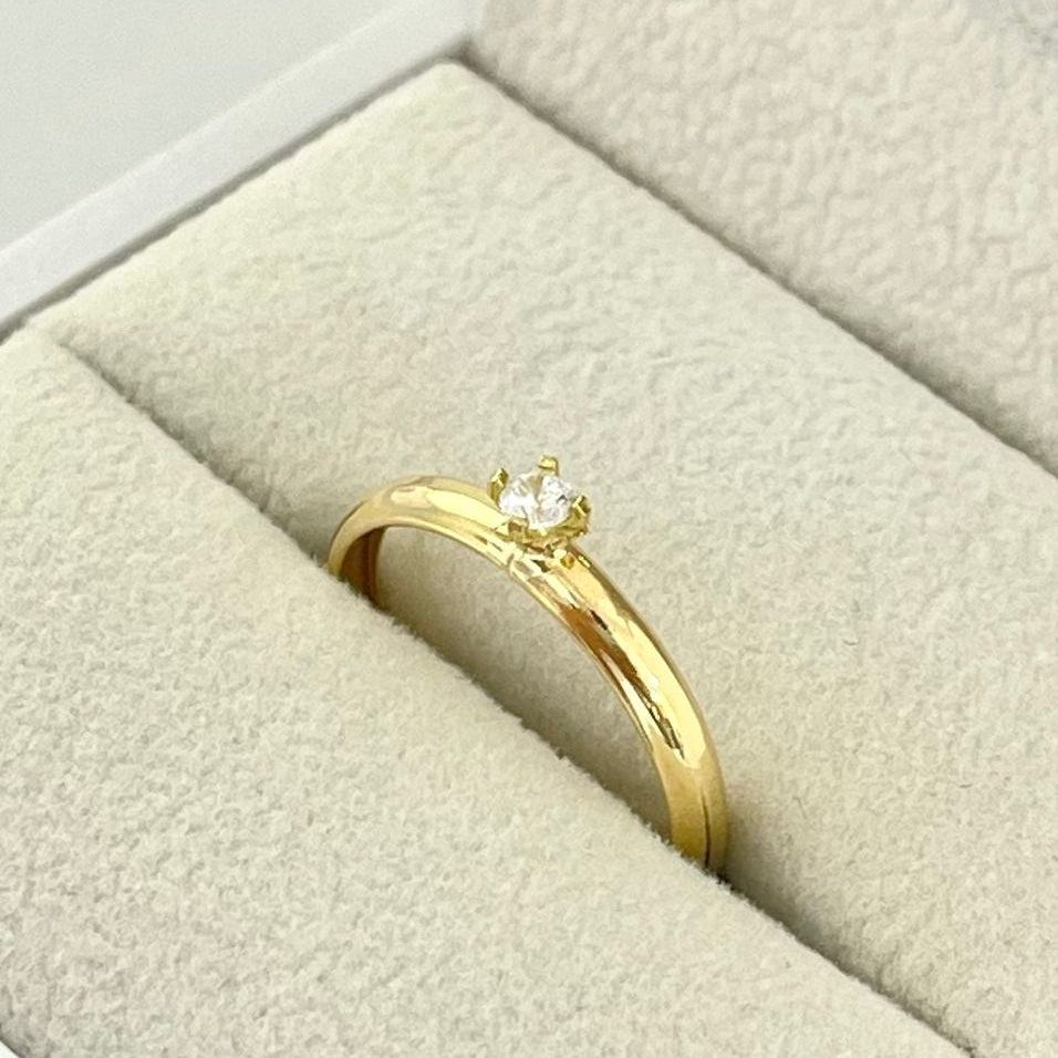Anillo Solitario T6 /0.8/gr ID: 902