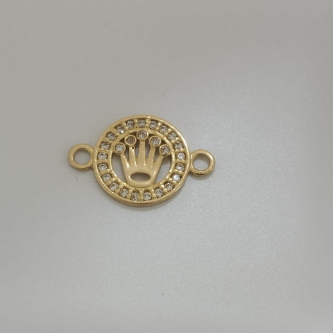 Herraje Corona RX Circon Blanco 1.8cm /0.94/gr ID: 921