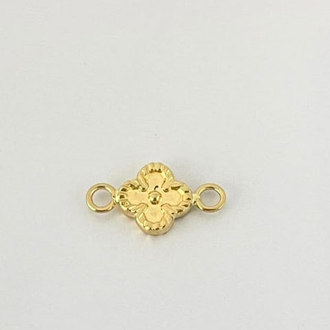 Herraje Trebol Mini Diamantado 1.5cm /0.37/gr ID: 971