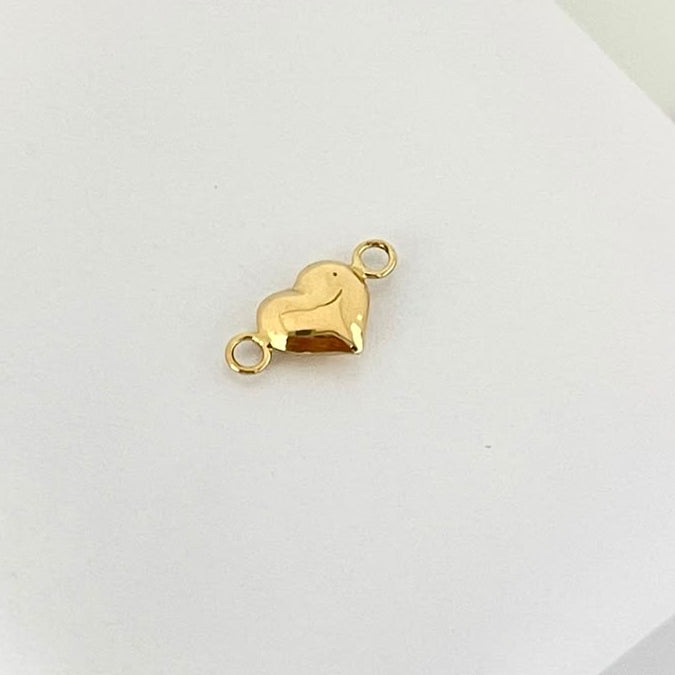 Herraje Corazon Inflado 1.3cm /0.25/gr ID: 972