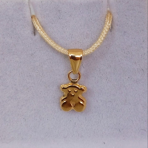 Dije Oso TS 1.7cm /0.37/gr ID: 1058
