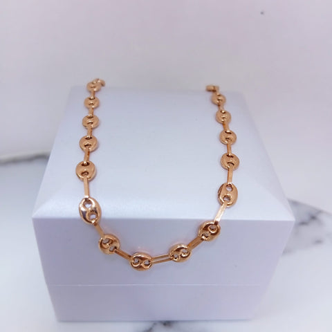 Tobillera GC Oro Rosa 20 cm / 2.60gr ID: 1067