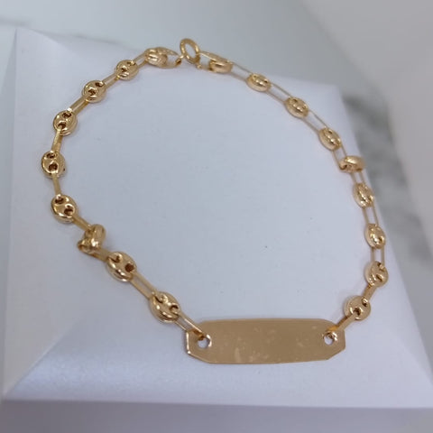 Pulso GC bebe con placa 16cm / 1.96 ID: 1065