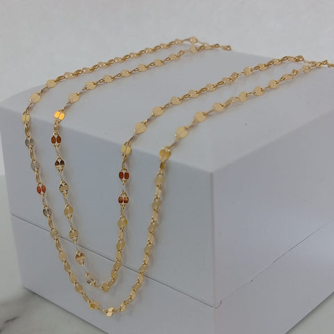 Cadena Crispeta 40 cm / 0.85 gr ID: 1070