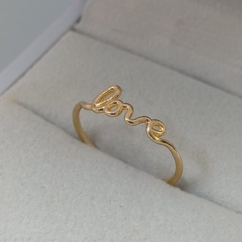 Anillo Love T6 /0.95/gr ID: 1084