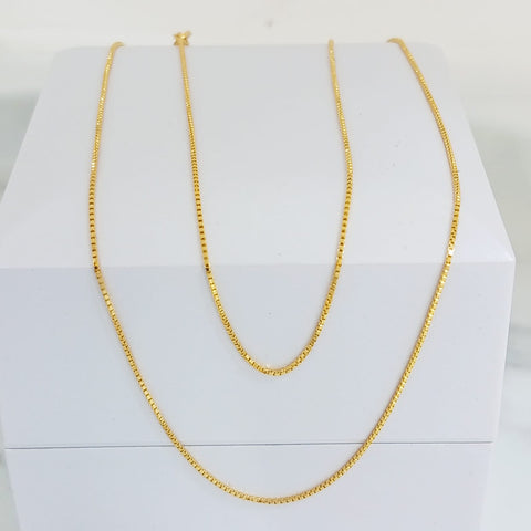 Cadena Veneciana Oro 18kl 45cm /1.7/gr ID: 1171