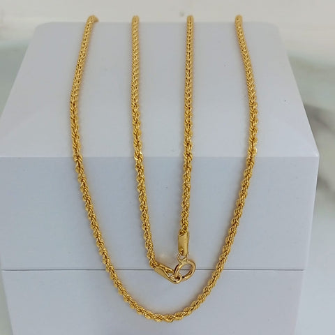Cadena Lazo Oro 18kl 50cm /2/gr ID: 1167