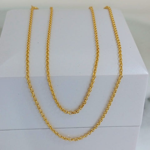Cadena Rolon Oro 18kl 45cm /1.35/gr ID: 1169