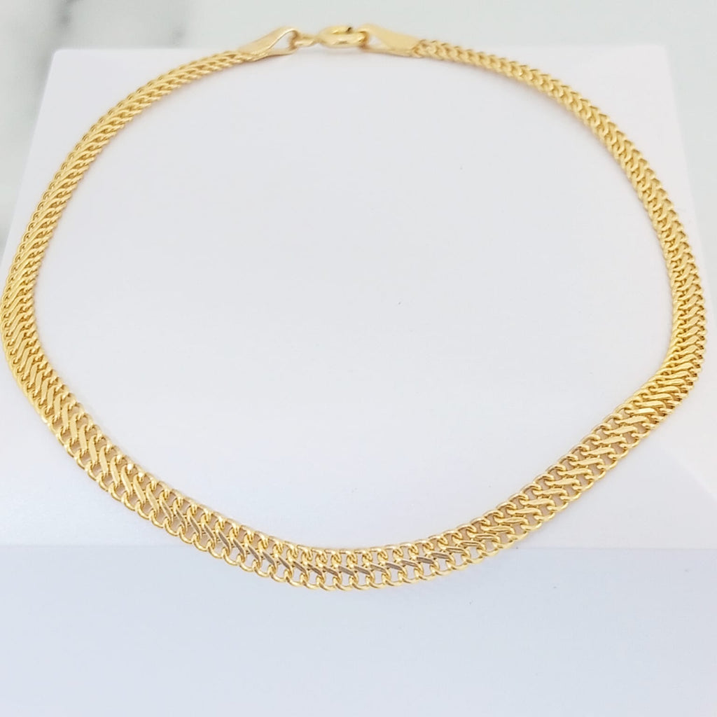 Pulso Sedusa Oro amarillo 18k it +1 18cm /1.6/gr ID: 1121