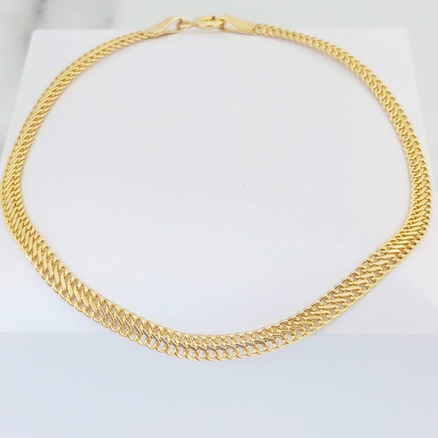Pulso Sedusa Oro amarillo 18k it +1 18cm /1.6/gr ID: 1121