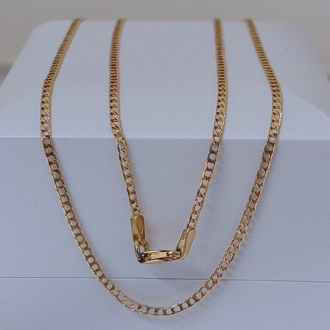 Cadena Panzer Oro 18 kl 2mm 60cm +2 /3.6/gr ID: 1224