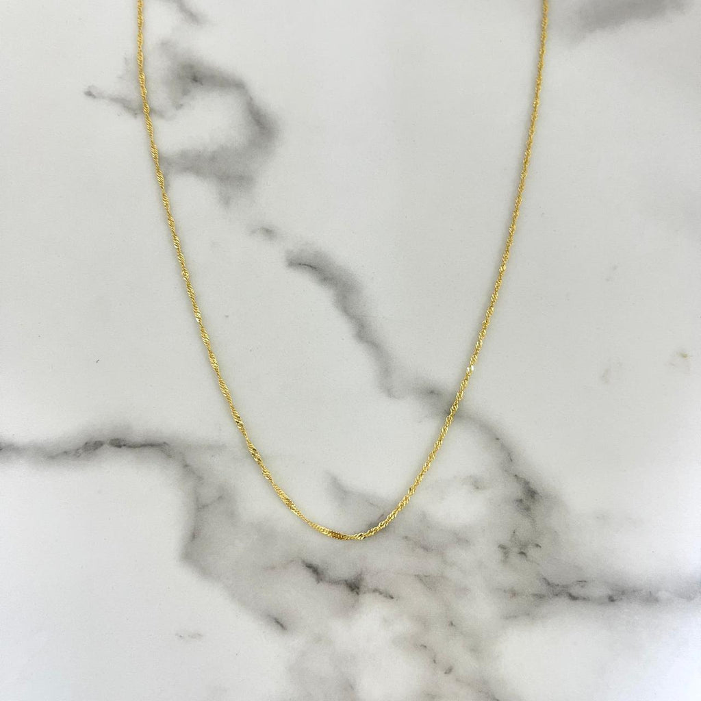 Cadena Singapur 45cm /1.36/gr ID: 996