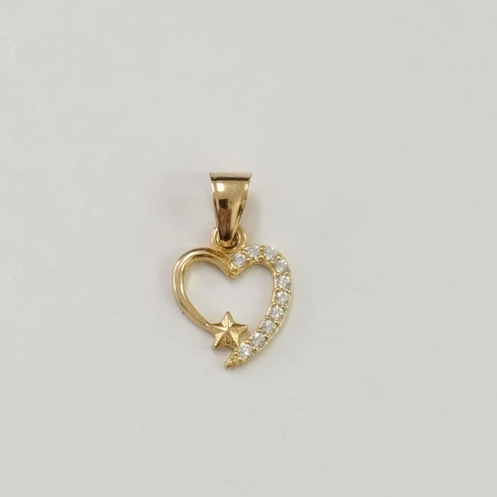 DIJE CORAZON CON CIRCON 1,5CM 0,41 ID: 211